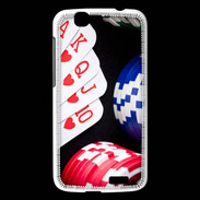 Coque Huawei Ascend G7 Quinte poker