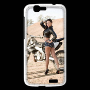 Coque Huawei Ascend G7 Moto cross sexy 