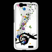 Coque Huawei Ascend G7 Farandole de notes de musique 1