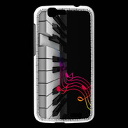 Coque Huawei Ascend G7 Note de musique et piano 1