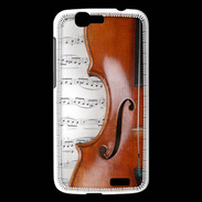Coque Huawei Ascend G7 Violon et partitions