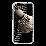 Coque Huawei Ascend G7 Volant de Badminton en noir et blanc