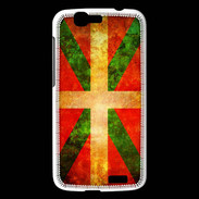 Coque Huawei Ascend G7 Drapeau Basque Vintage