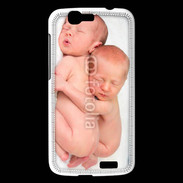 Coque Huawei Ascend G7 Duo de bébés qui dorment