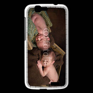 Coque Huawei Ascend G7 Jumeaux dormant dans des caisses