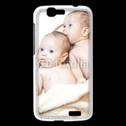 Coque Huawei Ascend G7 Jumeaux bébés