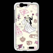Coque Huawei Ascend G7 Thème mariage 1