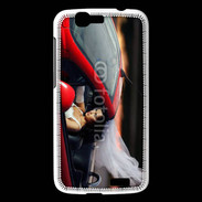 Coque Huawei Ascend G7 Mariée dans roadster
