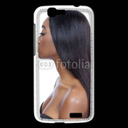 Coque Huawei Ascend G7 Femme metisse noire 2