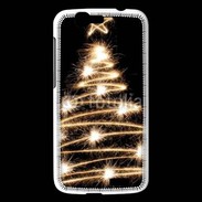 Coque Huawei Ascend G7 Sapin de noël feu d'artifice