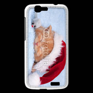Coque Huawei Ascend G7 Chaton Noël 2