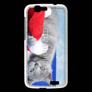 Coque Huawei Ascend G7 Chat Noël 6