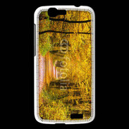 Coque Huawei Ascend G7 Forêt automne