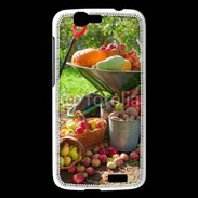 Coque Huawei Ascend G7 fruits et légumes d'automne