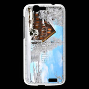 Coque Huawei Ascend G7 Chalet enneigé 2