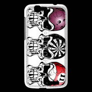 Coque Huawei Ascend G7 Tête de mort billard