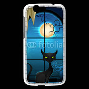 Coque Huawei Ascend G7 Chat noir