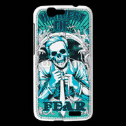 Coque Huawei Ascend G7 Tête de Mort Harvest of fear