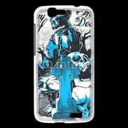 Coque Huawei Ascend G7 Tête de Mort Day Dead