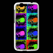 Coque Huawei Ascend G7 Fond Tête de mort 1750