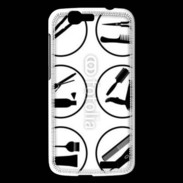 Coque Huawei Ascend G7 Icônes coiffeur
