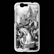 Coque Huawei Ascend G7 Charles VII et Jeanne d'Arc