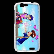 Coque Huawei Ascend G7 Garçon romantique