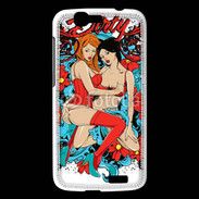 Coque Huawei Ascend G7 Couple de femme