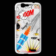 Coque Huawei Ascend G7 Vintage cartoon comic