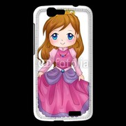 Coque Huawei Ascend G7 Cute cartoon illustration of a queen