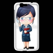 Coque Huawei Ascend G7 Cute cartoon illustration of a teacher