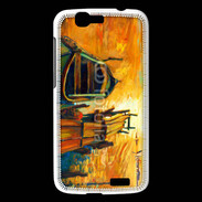 Coque Huawei Ascend G7 Peinture de bateau