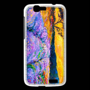 Coque Huawei Ascend G7 Champs de lavande