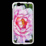 Coque Huawei Ascend G7 Fleur en peinture