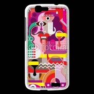 Coque Huawei Ascend G7 Art abstrait 502