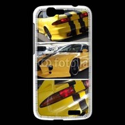 Coque Huawei Ascend G7 Voiture jaune 6