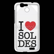 Coque Huawei Ascend G7 J'aime les soldes