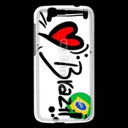 Coque Huawei Ascend G7 I love Brésil 2