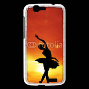 Coque Huawei Ascend G7 Danseuse couché de soleil