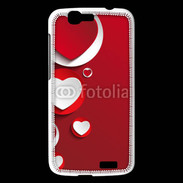 Coque Huawei Ascend G7 Cœur en porcelaine