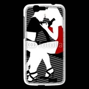 Coque Huawei Ascend G7 Illustration bisou lesbienne