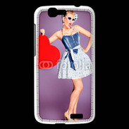 Coque Huawei Ascend G7 femme glamour coeur style betty boop