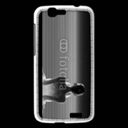 Coque Huawei Ascend G7 femme glamour noir et blanc