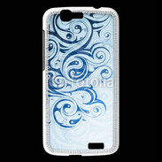 Coque Huawei Ascend G7 Fond tribal bleu