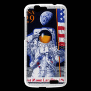 Coque Huawei Ascend G7 Timbre anniversaire premier pas sur la lune USA