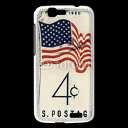 Coque Huawei Ascend G7 Timbre vintage USA