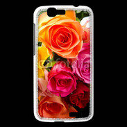 Coque Huawei Ascend G7 Bouquet de roses multicouleurs