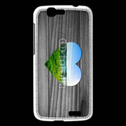 Coque Huawei Ascend G7 Coeur de nature