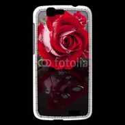 Coque Huawei Ascend G7 Belle rose Rouge 10
