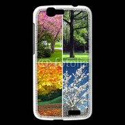 Coque Huawei Ascend G7 Arbres 4 saisons